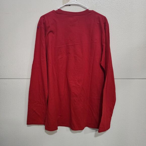 NEW SCU SANTA CLARA UNIVERSITY LONG SLEEVE RED T-SHIRT - L - Picture 2 of 8